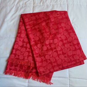 coach scarf